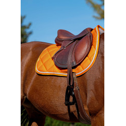Tapis de selle Equithème Classic Orange