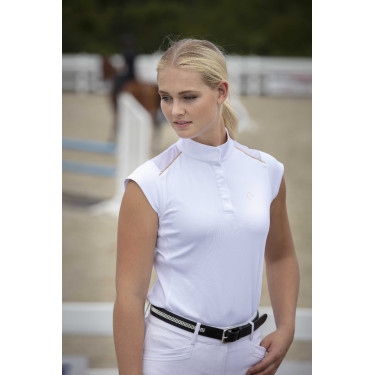 Polo Equithème Brussels Blanc Polo Equithème Brussels Blanc