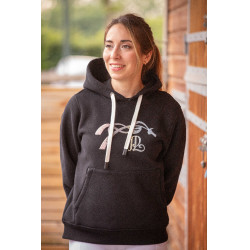 Sudadera PENELOPE - Funny Zwart Sudadera PENELOPE - Funny Zwart