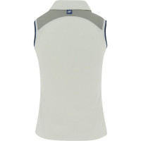 Polo Equit'M sans manches Femme Blanc Polo Equit'M sans manches Femme Blanc