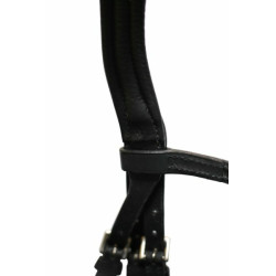 Muserolle combinée Stübben 2700 Noir / noir argenté Muserolle combinée Stübben 2700 Noir / noir argenté