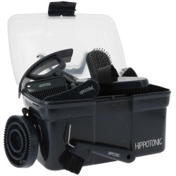 Poetskoffer Hippotonic Glitter Blauw