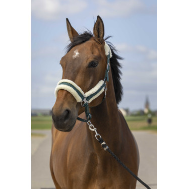 Halster Equithème Nylon Schapenvacht Halster Equithème Nylon Schapenvacht