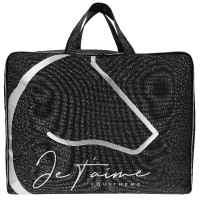 Tas voor deken Ik hou van je Equithème Zwart Tas voor deken Ik hou van je Equithème Zwart