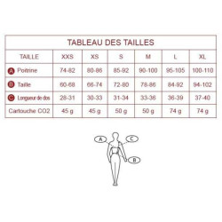 Airbagvest Spark Hippodrome Zwart