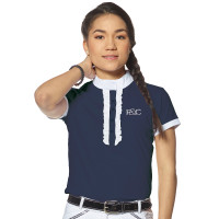 Polo Flags & Cup Cacimba manches courtes Marine / blanc Bleu Polo Flags & Cup Cacimba manches courtes Marine / blanc Bleu
