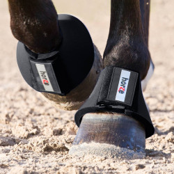 Cloches Probell Horze Noir sur Cheval en mouvement Cloches Probell Horze Noir sur Cheval en mouvement