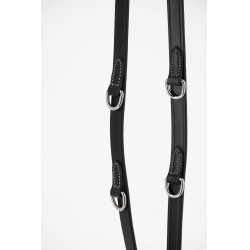 Rênes Pénélope Howlett cuir Noir Rênes Pénélope Howlett cuir Noir