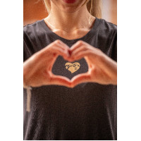 Camiseta PENELOPE - Lovely - Manga largas Antraciet Grijs Camiseta PENELOPE - Lovely - Manga largas Antraciet Grijs