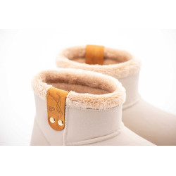 Boots Pénélope fourrées Gris glacier