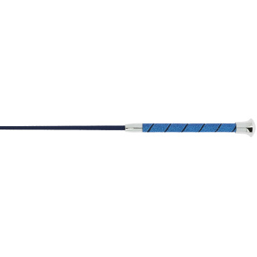 Dressuurzweep Whip & Go Strassy Blauw Dressuurzweep Whip & Go Strassy Blauw