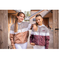 Blouson Pénélope Celecce Caramel / gris