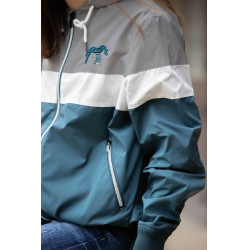 Blouson Pénélope Celecce Eendenblauw