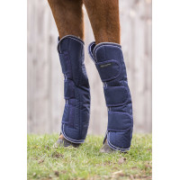 Transportbeschermers Equithème Tyrex 600 D Zwart / hemelblauw Transportbeschermers Equithème Tyrex 600 D Zwart / hemelblauw