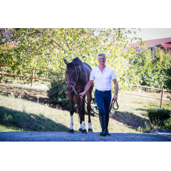 Pantalon Equitheme Georg homme Bleu marine