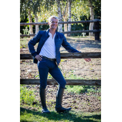 Pantalon Equitheme Georg homme Bleu marine