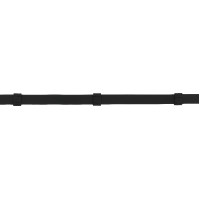 Gladde teugels Norton Training PVC 5 Stop Zwart Gladde teugels Norton Training PVC 5 Stop Zwart