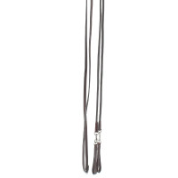 Rênes allemandes Pénélope Cuir rond Havane Marron Rênes allemandes Pénélope Cuir rond Havane Marron