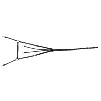 Collier de chasse Riding World Noir Collier de chasse Riding World Noir