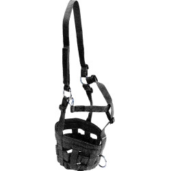 Muselière nylon Noir Muselière nylon Noir