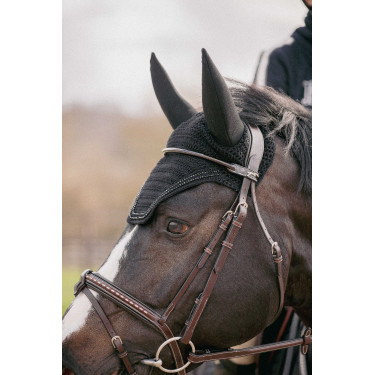 Bonnet pour chevaux Pénélope Soundless Strass Noir