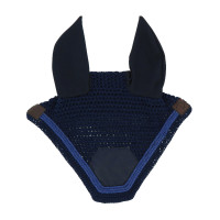 Bonnet chasse-mouches Equithème Badge Bleu marine Bonnet chasse-mouches Equithème Badge Bleu marine