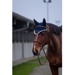 Bonnet chasse-mouches Equithème Denim