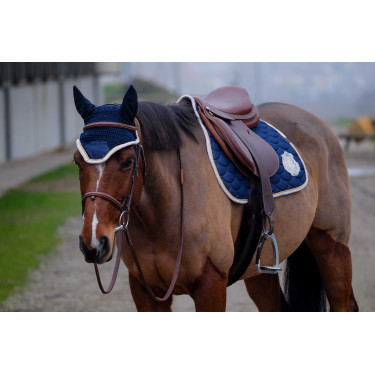 Bonnet chasse-mouches Equithème Denim Bonnet chasse-mouches Equithème Denim