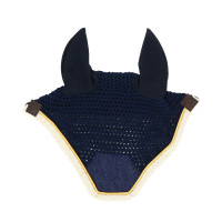 Bonnet chasse-mouches Equithème Denim Bleu marine