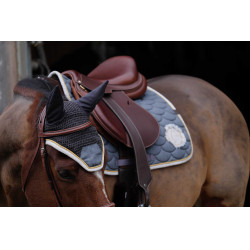 Bonnet chasse-mouches Equithème Denim Gris