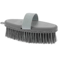 Brosse douce Je t'aime Equithème Strass Gris Brosse douce Je t'aime Equithème Strass Gris