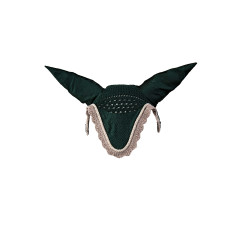 Bonnet chasse-mouches Lami-Cell Elegance Vert foncé / champagne Bonnet chasse-mouches Lami-Cell Elegance Vert foncé / champagne