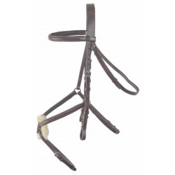 Bridon Sisley Tde T met kruisneusriem T de T Bridon Sisley Tde T met kruisneusriem T de T