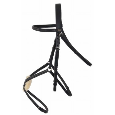 Bridon Sisley Tde T muserolle croisée T de T Noir