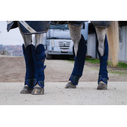 Transportbeschermers Equithème Classic Marineblauw