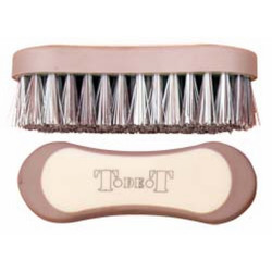 Brosse de tête bicolore T de T Marron / beige