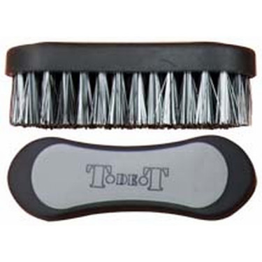 Brosse de tête bicolore T de T Noir / gris
