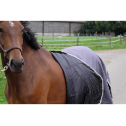 Equithème Tyrex 1200D gerecycleerde deken Taupe Bruin