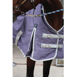 Equithème Tyrex 1200D gerecycleerde deken Taupe Bruin