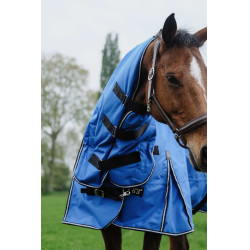 Couverture Equithème TYREX Aisance 1200D Combo Bleu roi