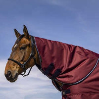 Couvre-cou Equithème Tyrex 1200D Bordeaux
