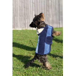 Couverture pour chien Equithème New Market Marine Bleu marine Couverture pour chien Equithème New Market Marine Bleu marine
