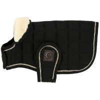 Couverture pour chien Je t'aime Equithème Noir Couverture pour chien Je t'aime Equithème Noir