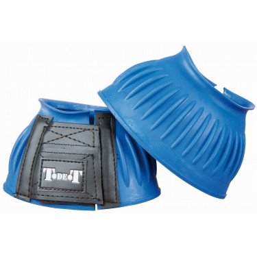 Rubberen Klokken Klittenband T de T Blauw Rubberen Klokken Klittenband T de T Blauw