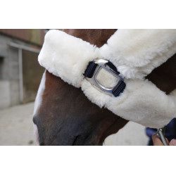 Halster Equithème Teddy Marine / écru → Marine / ecru Blauw
