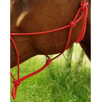 Ethologisch halster touw Fin Zwart