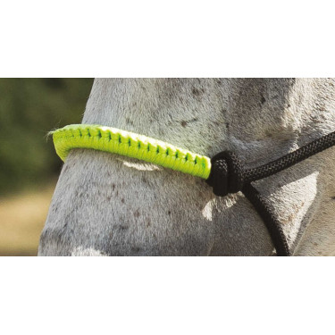 ETHOLOGISCHE HALSTER + FUN COLOUR LIJN Neon groen ETHOLOGISCHE HALSTER + FUN COLOUR LIJN Neon groen