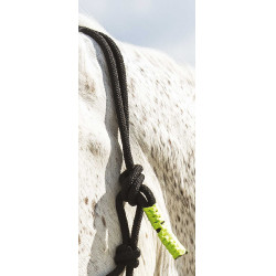 ETHOLOGISCHE HALSTER + FUN COLOUR LIJN Neon groen ETHOLOGISCHE HALSTER + FUN COLOUR LIJN Neon groen