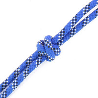 Ethologisch halster Norton + leadrope Eco Blauw / wit / zwart