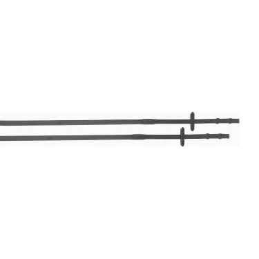 Rênes Ultra Grip lisses Luxe T de T Noir